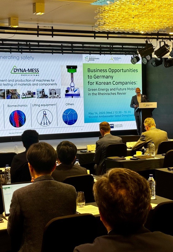 DYNA-MESS bei „MOVING MITTELSTAND: Aviation“ in Aachen